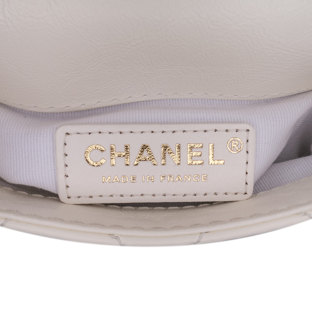 Pre-Loved Chanel Mini Aged Calfskin City School Flap - Picture 5 of 12